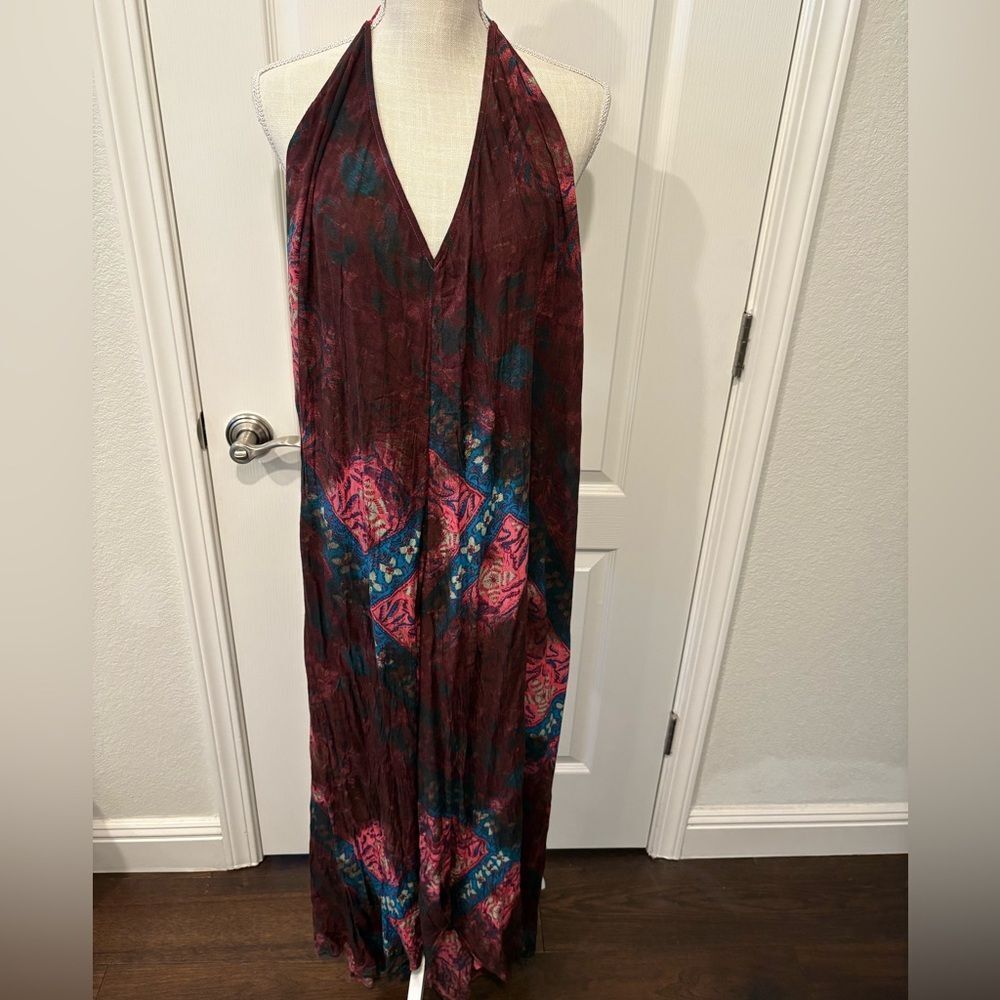 Out from under jumpsuit